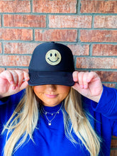 Load image into Gallery viewer, Glitter/Smile Trucker Hat
